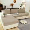 Jacquard Fabric Sofa Seat Cover For Living Room Removable Solid Colors Couch Slipcover Thicken Elastic Furniture Protector
