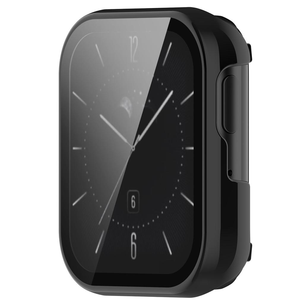 For Oppo Watch SE Watch Case PC Frame with Tempered Glass Screen Film