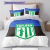 FC Flora Tallinn Bedding Quilt Set Quilt Cover Pillowcase Home Decoration Birthday Gift (1 * duvet cover + 2 * pillowcase, without core)