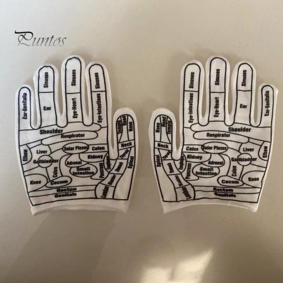 Zestaw rękawic do akupunktury Rękawice do masażu refleksologicznego dłoni z różdżką do masażu akupresurowego Narzędzia do pielęgnacji dłoni Poprawiają zdrowie Złagodzą zmęczenie Prezent dla rodziców