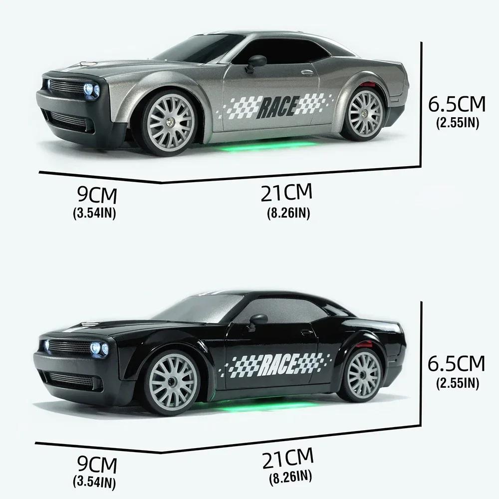 Non-Toxic 1/20 Rc Car 4Wd Remote Control High-Speed Off-Road Vehicle Drift With Led Light Children Electric Racing Toys For Kids Children Gifts