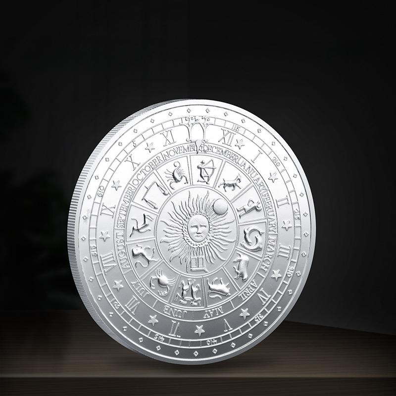 Feng Shui Commemorative Coin 2022 Tiger Year Commemorative Medal Zodiac Commemorative Coin Tiger Year Commemorative Coin New Year Gift