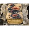Floral Leather Grimoire Journal: Handmade Book of Shadows