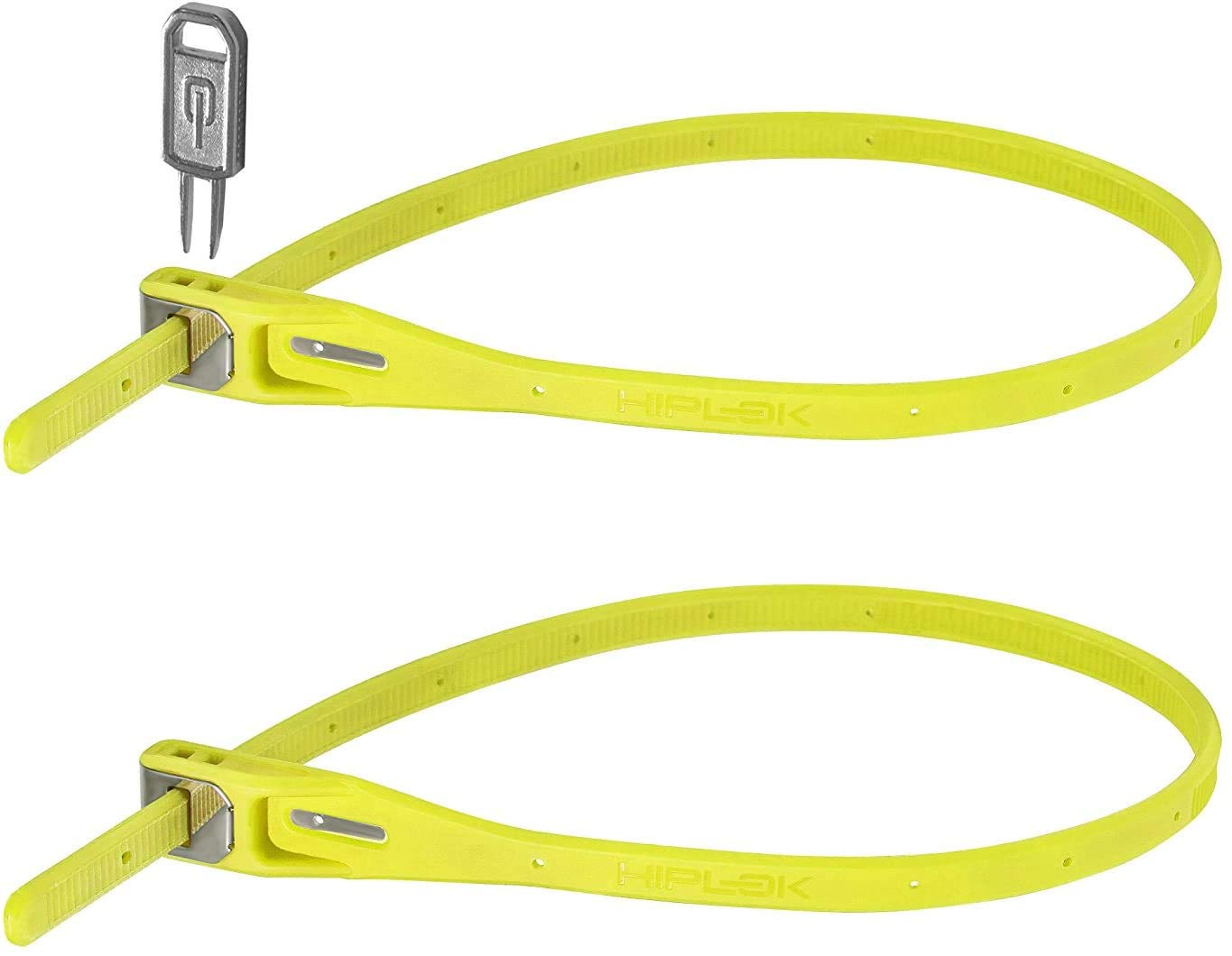

Hiplok Z LOK Twin Pack Protective Strap Inner Diameter Multi-Functional Locks, 2-Pack, Lime, 16.5 лаймовий
