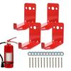 4 Set Heavy Duty Fire Extinguisher Bracket Space-Saving Tool Storage Hook  Fire Extinguisher Cabinet