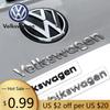 Per VOLKSWAGEN VW 1 PZ 3D ABS Per Volkswagen VW Emblema Lettera Styling Auto Bagagliaio Posteriore Decorazione Carrozzeria Adesivo Modifica Auto