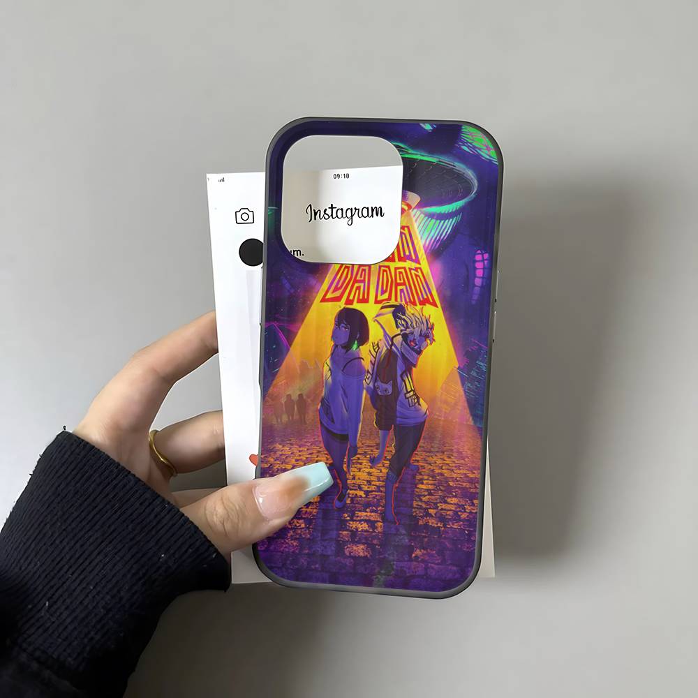 

Anime DandadanS Hot New Soft Corrugated Transparent Phone Case For IPhone 17 15 16 11 12 13 14 Pro Max Plus Pro iPhone 16 pro