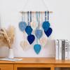 European-style hand-woven cotton rope tapestry tassels for home wall hanging decorative soft furnishing collection