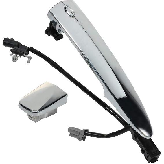 

ECCPP Chrome Door Handle Exterior Outside Outer Front Driver Side for 2009-2014 for Murano 2013-2016 Sentra