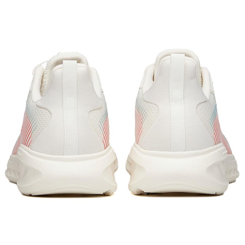 Anta Running Collection Lightweight And Breathable Low-Top Running Shoes Men's Beige White Pink Sneakers 112135568-2