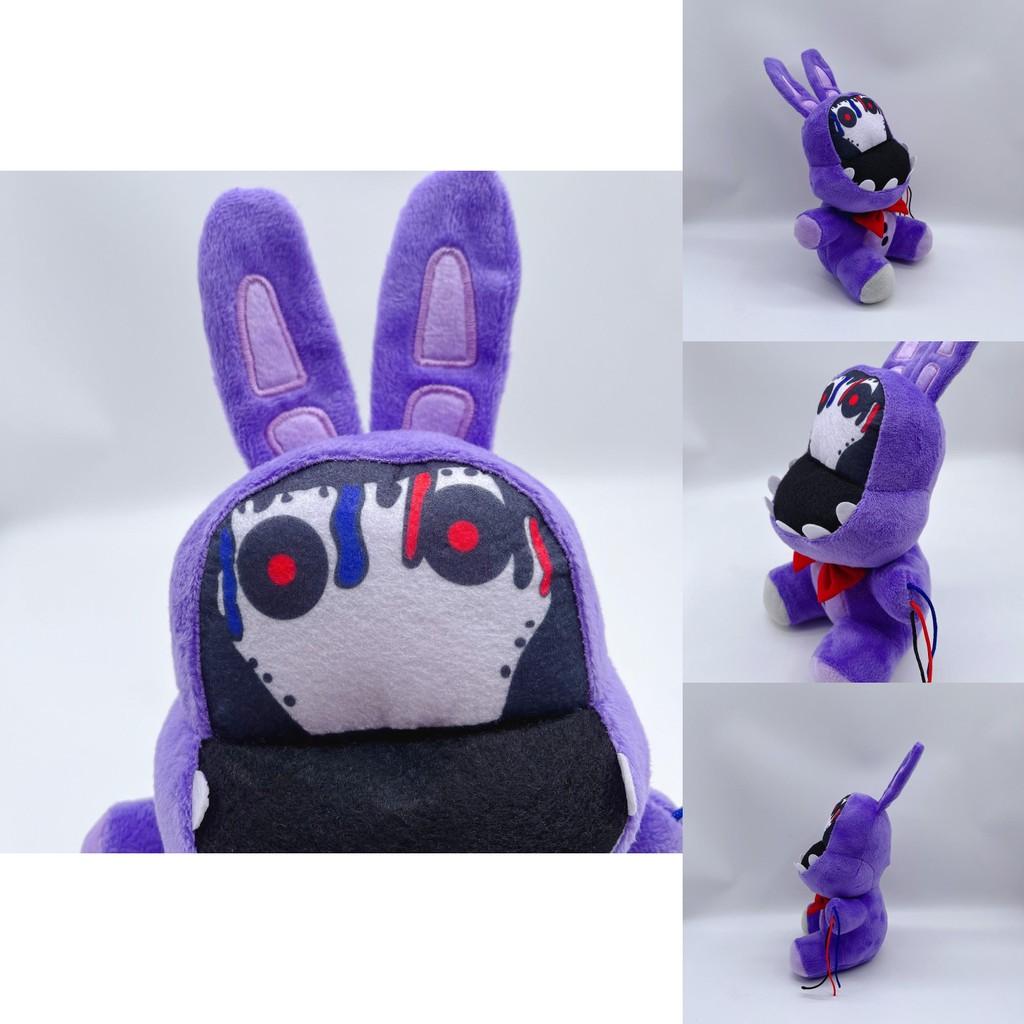 Cute Fnaf Series Midnight Bear Skeleton Purple Rabbit Plush Toy Animal Category