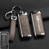 Auto Smart Key Fob Cover Case Fit For Gac Trumpchi Gs7 Gs8 Gm8 Gs5 Ga6 Gm6 Zinc Alloy Genuine Leather Key Fob Protect Mount Remote Automotive Auto
