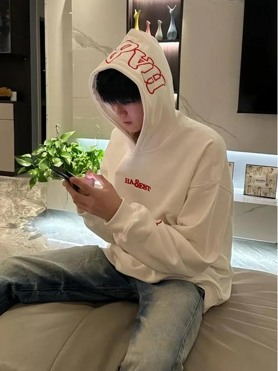 Men s Embroidered Flame Hooded Jacket: Warm, Trendy Stand-Up Collar Sweatshirt 2XL