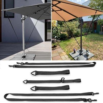 Fixed Strap For Large Outdoor Umbrella Wind Protecting Band for Cantilevers Umbrella Weatherproofed Regulable Hook Fixed