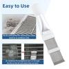 Air Conditioner Condenser Fin Cleaning Brush Universal A/C Condenser Cleaning Tools Stainless Steel Air Refrigerator Fin Brushs