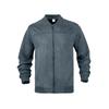Men's Casual Varsity Jacket Vintage Lightweight Stand Collar Outwear Bomber Jackets With Pockets Cozy Full Zip Up Faux Suede Bomber Jacket for Men