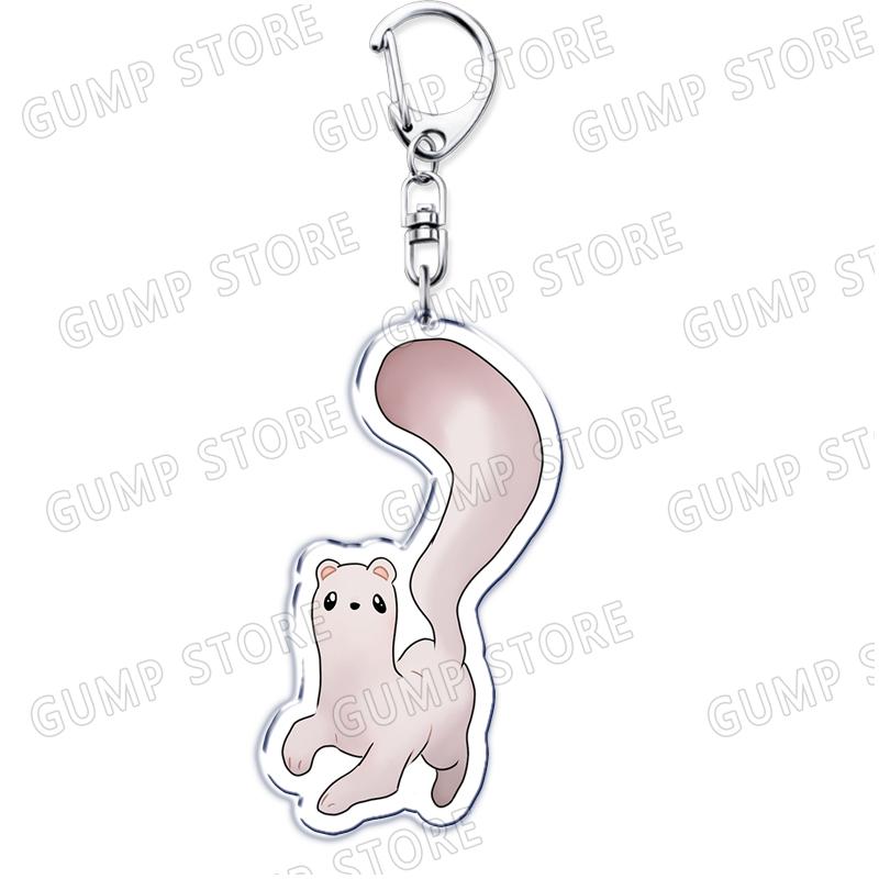 

Hot Mobile Game Nu Carnival Keychains for Accessories Topper Carnival Chibi Yakumo Nukani Jewelry Keyrings Fans Friends Gifts