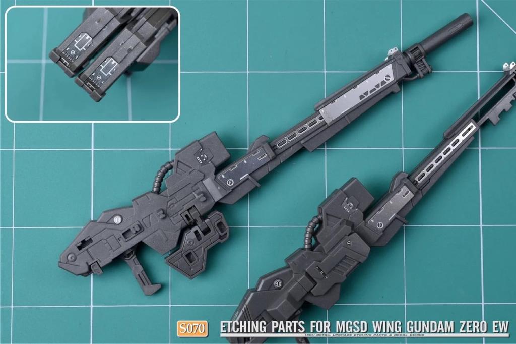 MGSD Wing Gun Dam Zero EW modification detail up high quality metal parts with water transfer decal