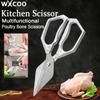 WXCOO New Kitchen Scissor Multi-Function Sharp Kitchen Shears for Chicken Bone Walnut Scissors Barbecue Cooking Cutter Tools