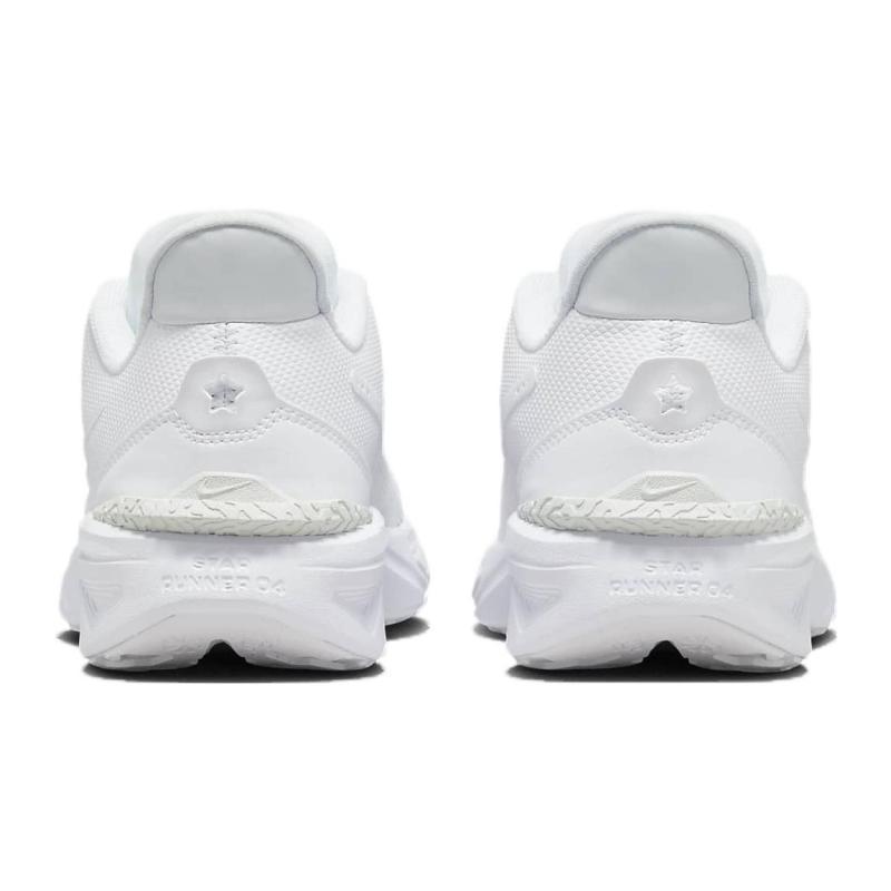 Nike Star Runner 4 GS 'Triple White' Sneakers DX7615-100