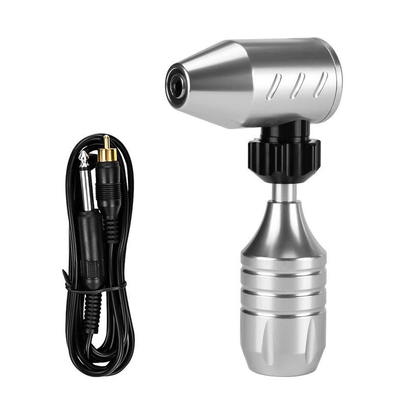 

Tattoo Machine Rotary Tattoo Pen Strong Motor Quiet Electroplating Aluminum Alloy Long Pen (with