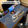 Large Mouse PadKendrick Lamar Custom Name Text Personalized Desk Mat Non Slip Gaming Pad