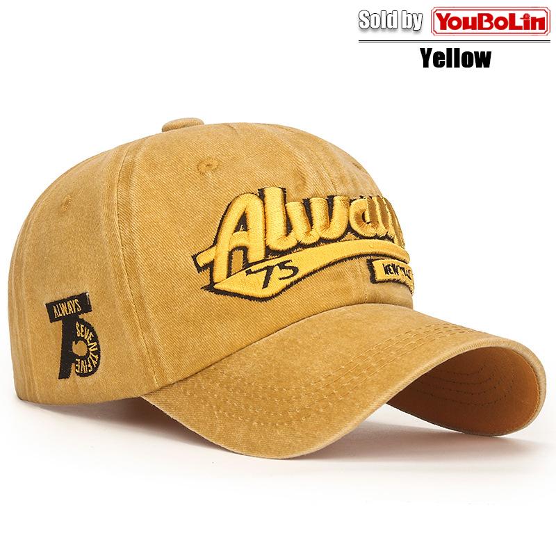 Fashion Outdoor Sport Unisex Cotton 3D Embroidered Snapback Hats Baseball Cap One Size Adjustable Travel Work Gift