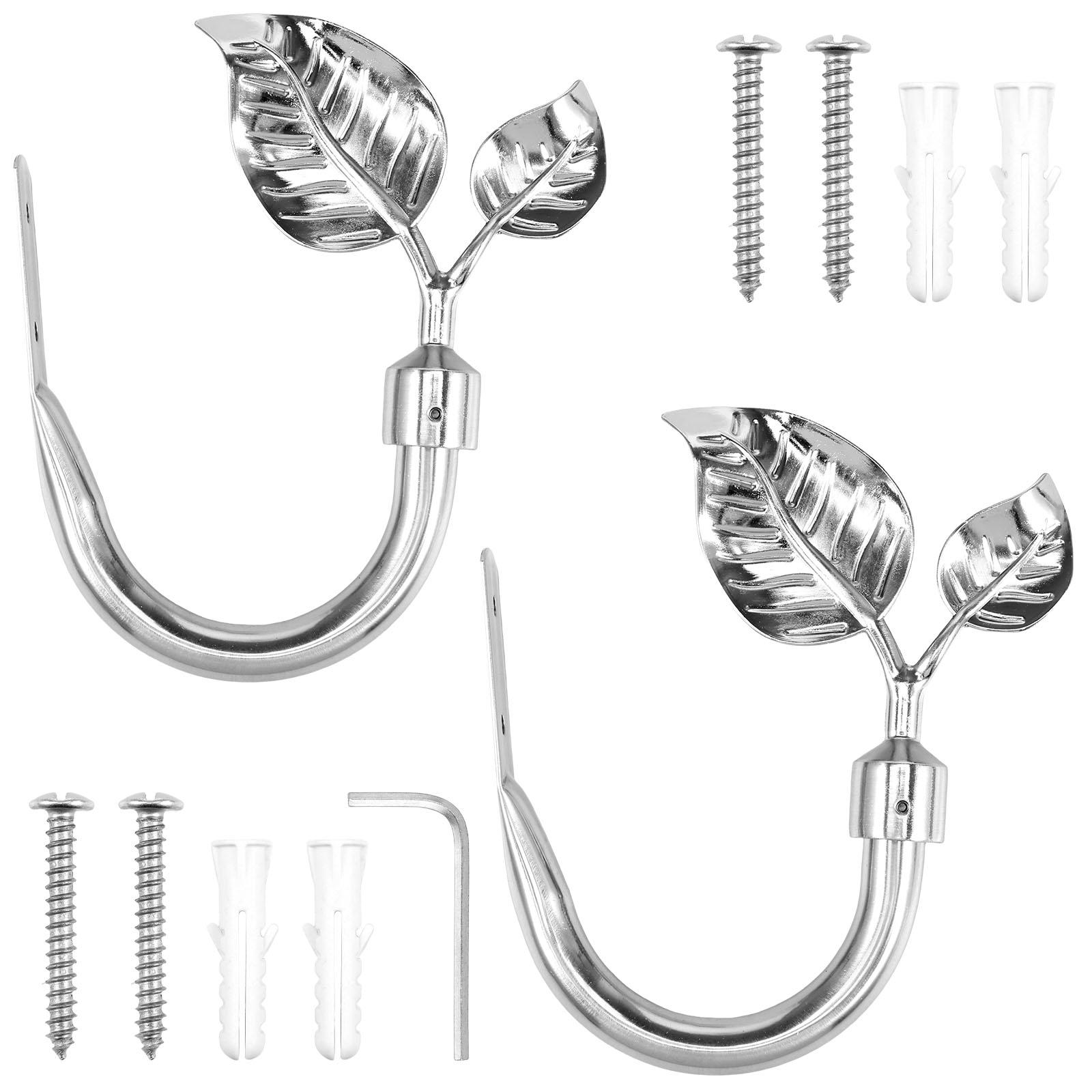 

Декоративные металлические подхваты для штор с акриловыми хрустальными шарами для дома, гостиной, спальни, ванной комнаты