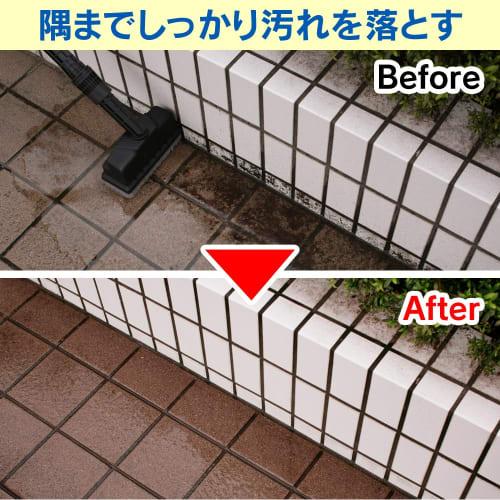 Iris Ohyama High Pressure Washer Deck Brush Black FHP-DB