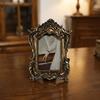Carved Flower Design French Baroque Photo Frame Rectangular Oil Picture Frame  Bedroom