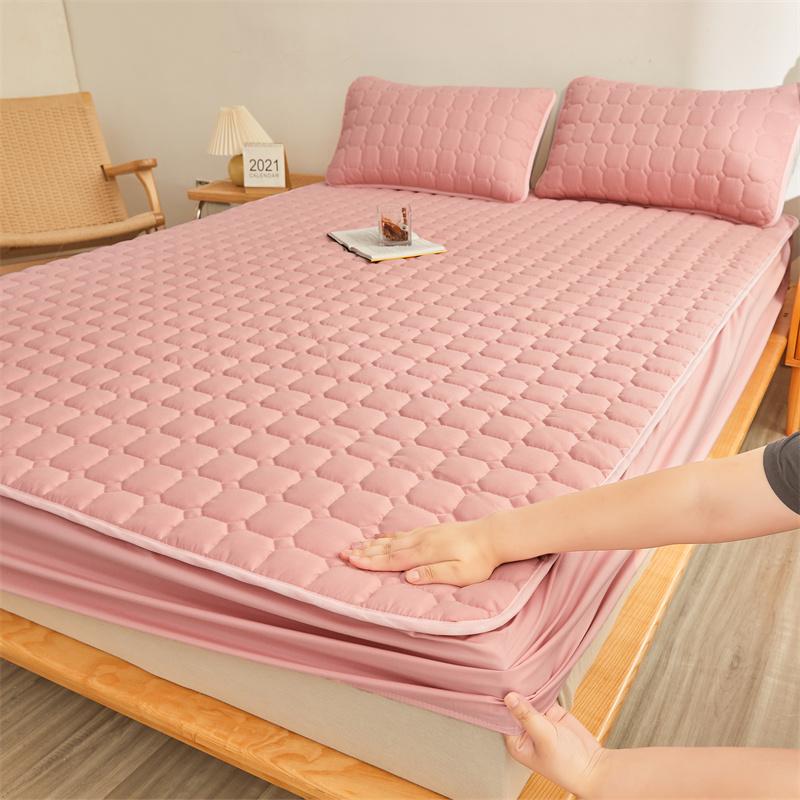 Couple Bed  Double Bed Sheets Mattress Covers 2 People Bed Cover Elastic Fitted Sheet 140 160x200 Queen  Bedspread Bed Linen