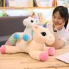 Cute Lucky Star Unicorn Plush Toy - Cartoon Lying Down Horse Figure