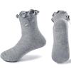 Girls' Breathable Lace-Trim Socks 3-Pair Pack