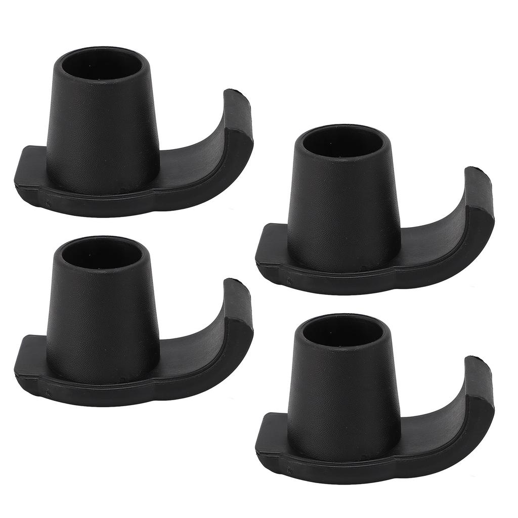 4pcs Walker Ski Glides Anti Slip Walker Glides for Seniors Mobility Aid Accessory Replacement