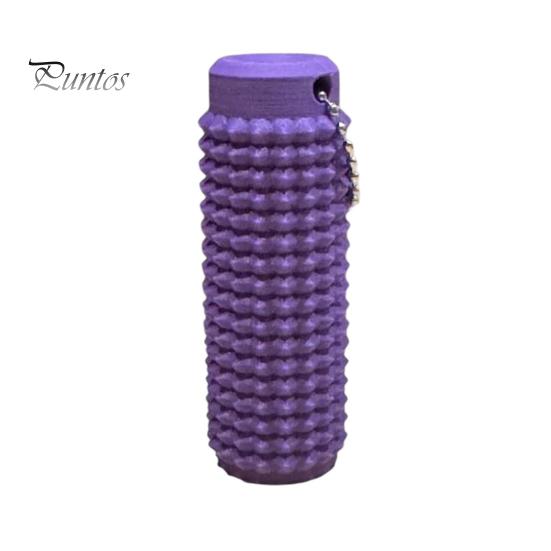 

Spiky Grippie Stim Keychain Pocket Mini Calming Fidget Toy Spiky Hard Massage Keychain для зняття стресу, зменшення тривоги фіолетовий