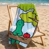 Character J-JOGUMANs Towel Towel beach towel, quick drying absorbent bath towel for Swim,Gym,Camping,Outdoor hot