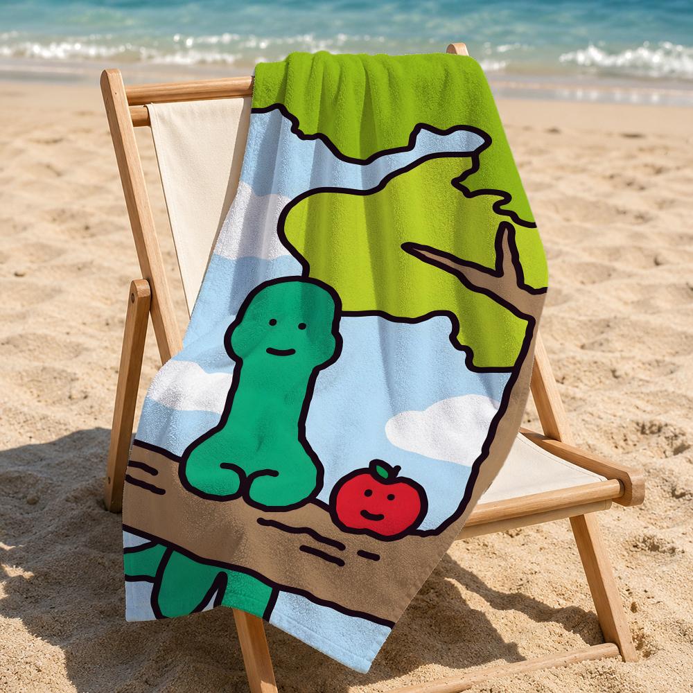 Character J-JOGUMANs Towel Towel beach towel, quick drying absorbent bath towel for Swim,Gym,Camping,Outdoor hot