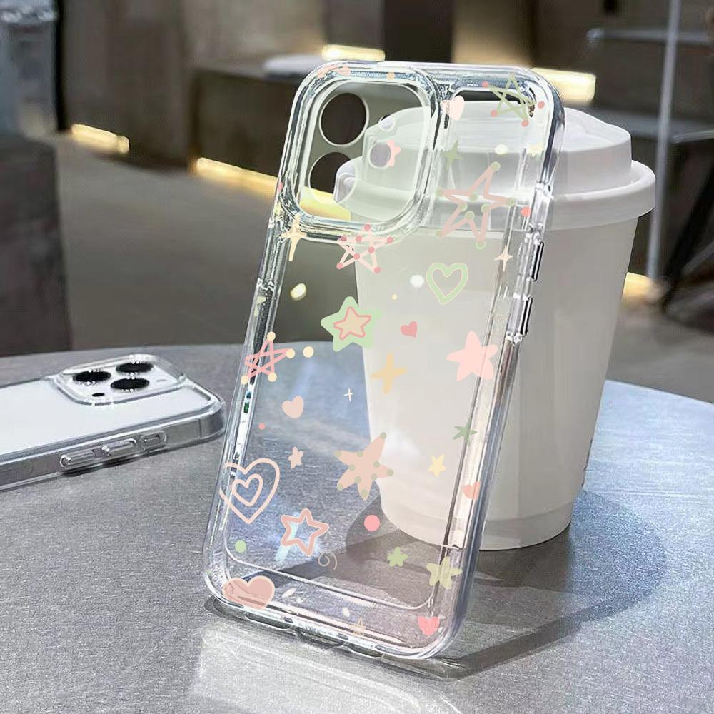 Husă de telefon rezistentă la cădere pentru iPhone 11 12 13 14 15 16 iPhone 14 15 16 Pro Max Samsung A16 A35 A36 A54 A55 S25 Xiaomi 11T Husă spațială