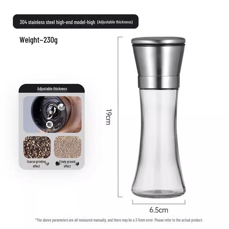 304 Stainless Steel Manual Spice Grinder