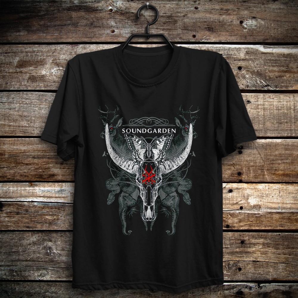 Retro King Animal by Soundgarden T-Shirt Chris Cornell Kim Thayil Matt Cameron Unisex T-Shirt S