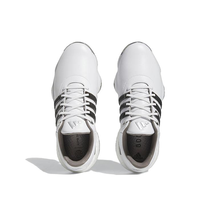 New Adidas Tour360 22 Boost Golf Shoes 'Cloud White Black Silver Metallic' GY9808