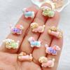 20Pcs Cute Mini Cartoon Dog Nail Art Resin Designer Charms DIY Craft For Nail 3D Decorations Jewelry