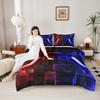 2/3pcs Bedding Set Game Console Comforter for Kids Girls Teen 3D Black Gamepad Gaming Bed Sets with 1duvet Cover +2 Pillowcases