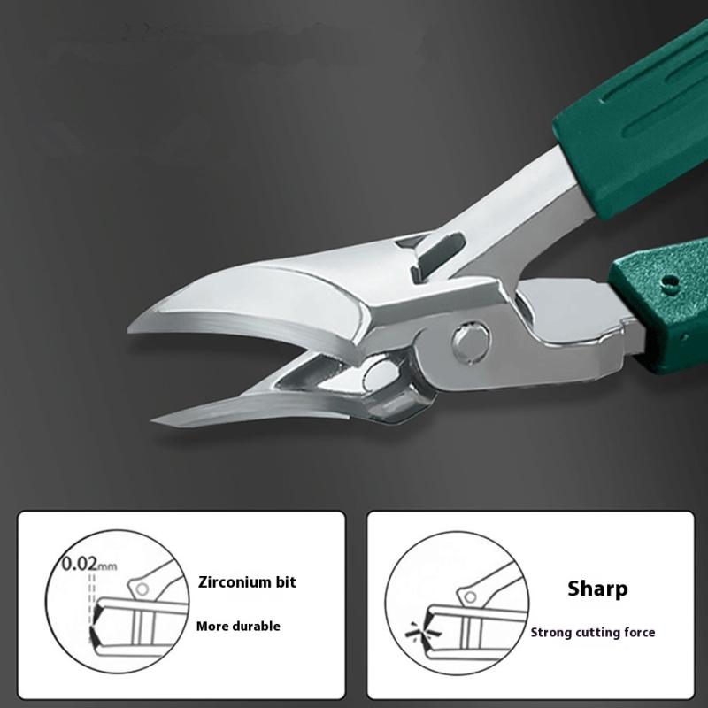 Anti-Splash Nail Clippers Large Thick Hard Special Nail Clippers Sharp Diagonal Pliers Nail Scissors Household Manicure Tools