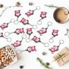 30 Stück/Set Babyparty Gastgeschenke für Gäste Affen Schlüsselanhänger Dankeskarte Geschenktüte für Kindergeburtstagsparty-Zubehör