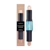 2-in-1 Kontur- & Highlight-Stift - Natürliches Aufhellungs-Make-up für präzises Sculpting & strahlenden Glow - Langanhaltend, Reisefreundlich, Hellbraun