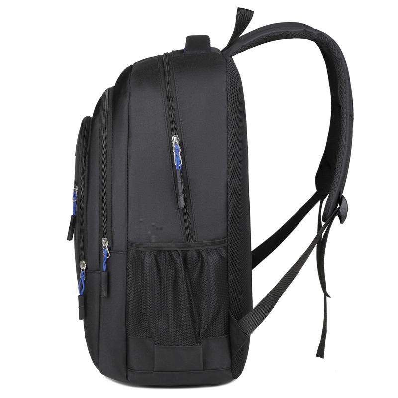 Men's Backpack with A High-end Feel, Large-capacity Travel Backpack, Multi-layered and Simple Business and Leisure Backpack