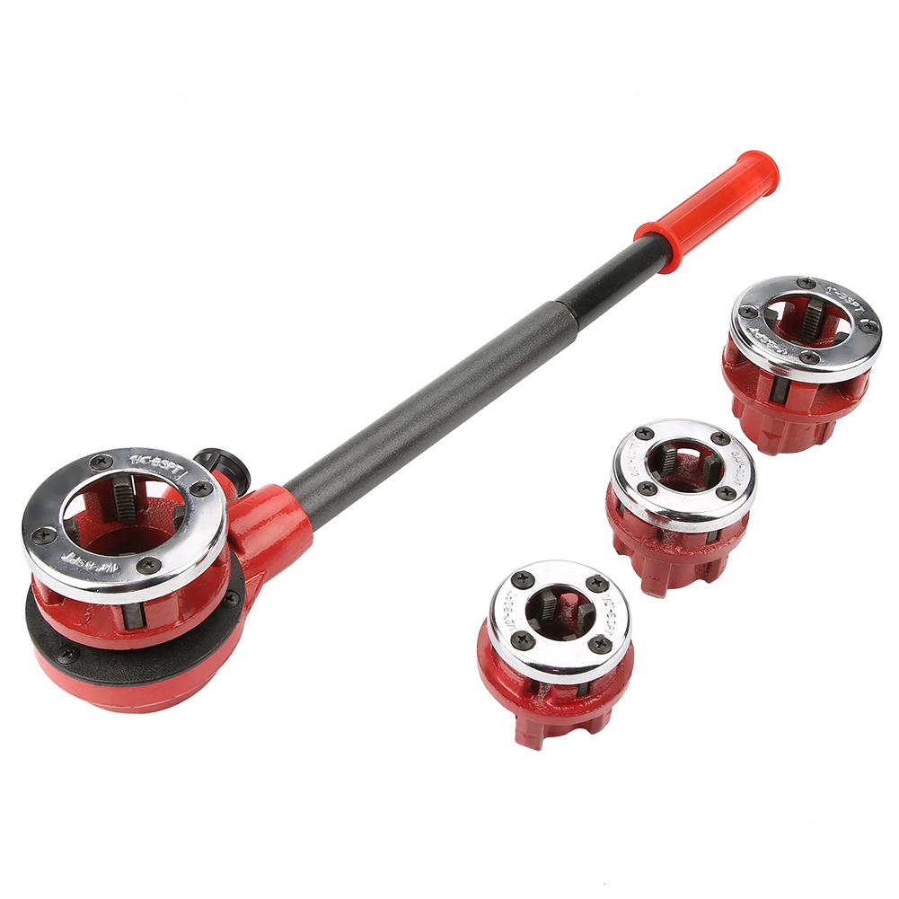 Dies Manual Plumber Pipe Threading Kit 1 2  3 4  1  1‑1 4  Threader Tool (#02)