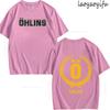 Ohlins Thema 100% Baumwolle Sommer Mode Herren O-Ausschnitt T-Shirt Hipster Herren T-Shirt Streetwear Oberteil Federung Auto Motorrad Sport Rennen