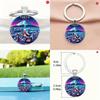 Tokyo Japan Fuji Mountain Jewelry Keyring For Commemorative Gifts
